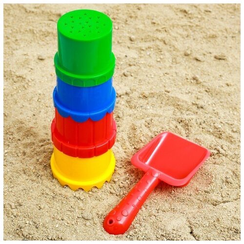 Соломон Набор для игры в песке, цвета микс. 'Микс' - один из товаров представленных на фото, без возможности выбора.