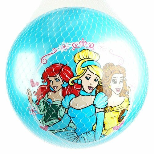 Мяч 23 см. с наклейкой принцессы Играем Вместе AD-9(NPRS)