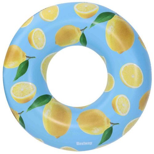 Круг для плавания, 119 см, с запахом лимона, 36229