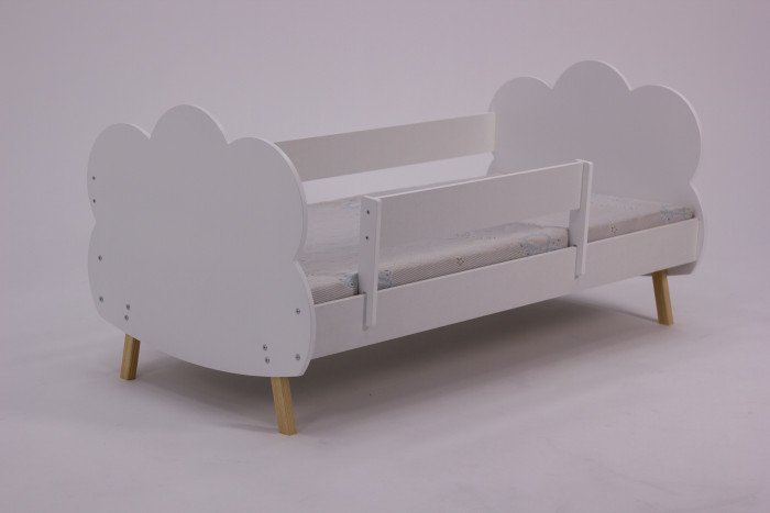 Кровати для подростков Столики Детям с бортиком Облака 160x80 см