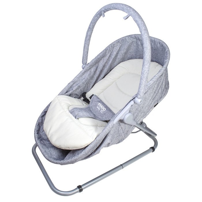 Кресла-качалки, шезлонги Frado Baby Шезлонг-качалка и кроватка для новорожденных 2 в 1