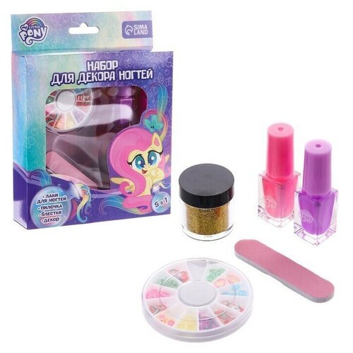 Hasbro Набор для дектор ногтей 'Флаттершай', My Little Pony