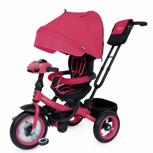 Велосипед детский трехколесный Nuovita Bamzione B2 (Viva Magenta/Пурпурный)