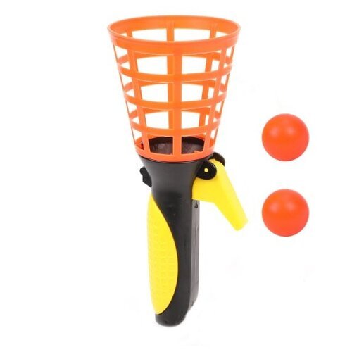 Набор Поймай мячик Наша игрушка, GK722 оранжевый/черный