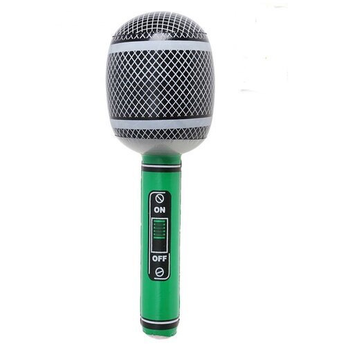 Игрушечный микрофон надувной 50 см арт 2